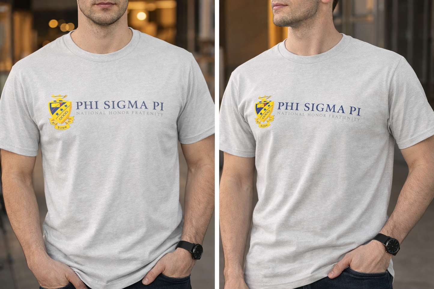 Phi Sigma Pi National Honor Fraternity — Signature Tee Affinity-Approved | By L and J Designs 21 LLC