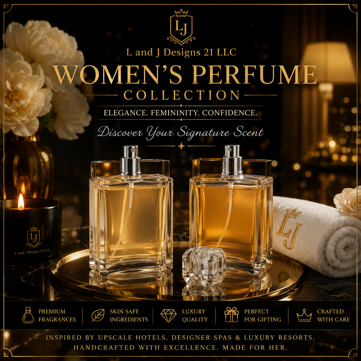 Luxury Women's Perfume Atelier | Signature Collection