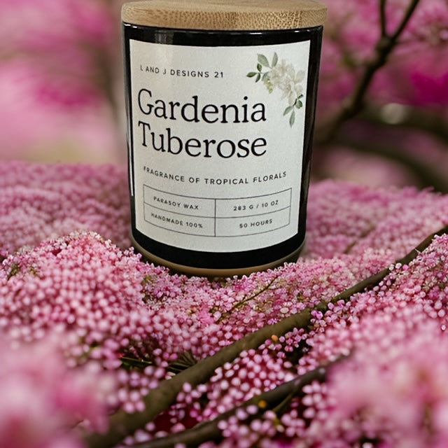 Gardenia Tuberose Candle – 10 oz