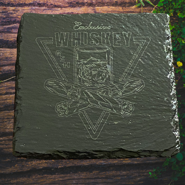 Engravable Slate Coasters