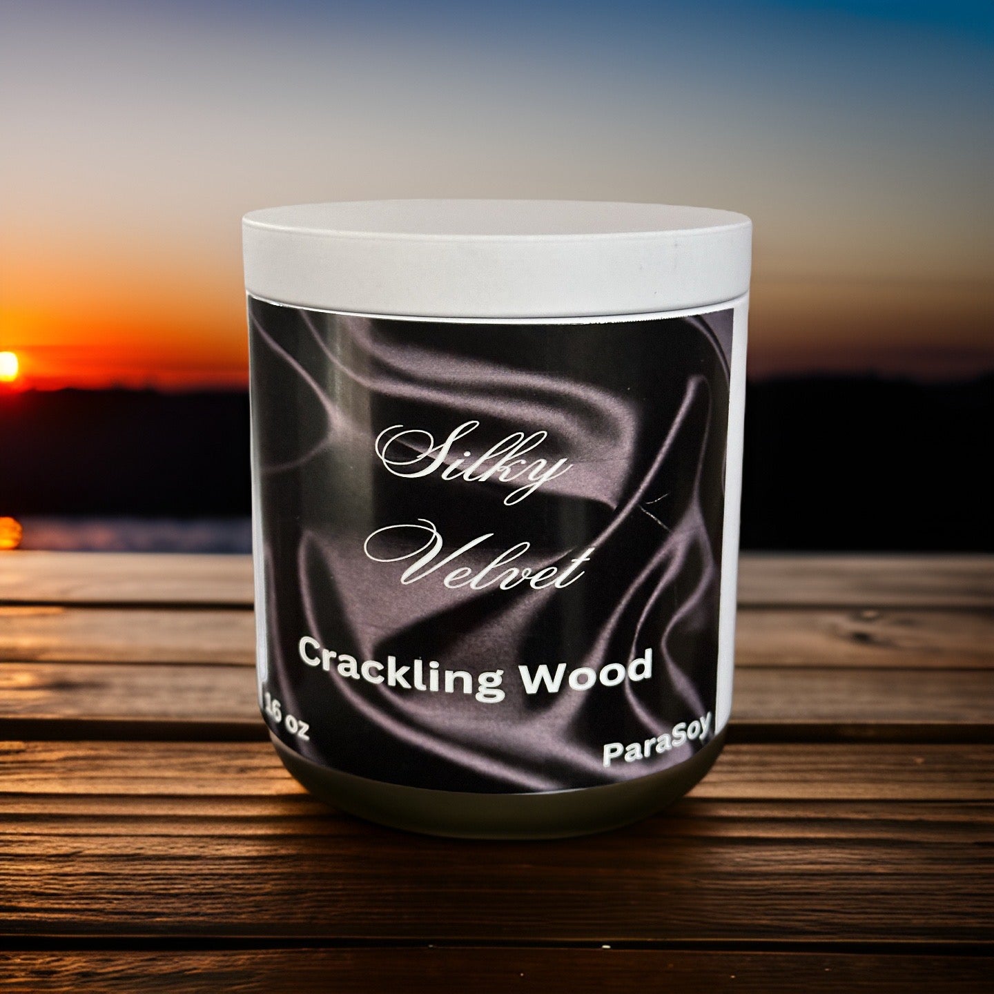 16 0z Parasoy Candle with Crackling Wood Wicks