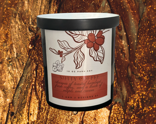 Nutty Coffee Candle – 10 oz