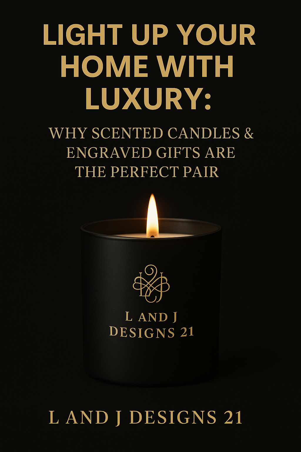 Light Up Your Home with Luxury: Why Scented Candles & Engraved Gifts Are the Perfect Pair