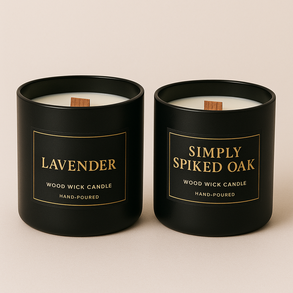 Wood Wick Coconut Apricot Candles