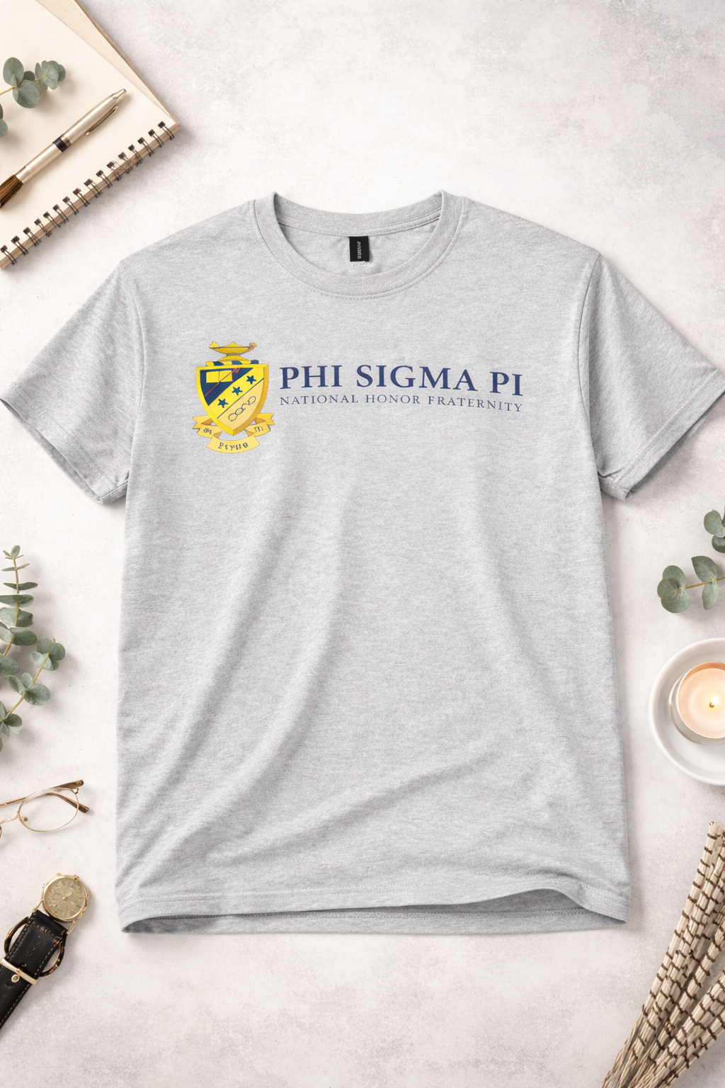 Phi Sigma Pi National Honor Fraternity — Signature Tee Affinity-Approved | By L and J Designs 21 LLC